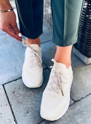 Sneakersy skarpetkowe REMY BEIGE
