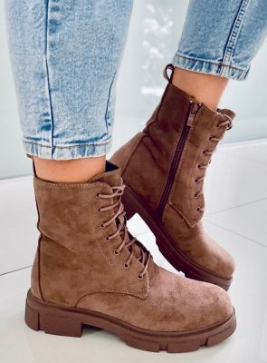 Workery sznurowane TURNER KHAKI