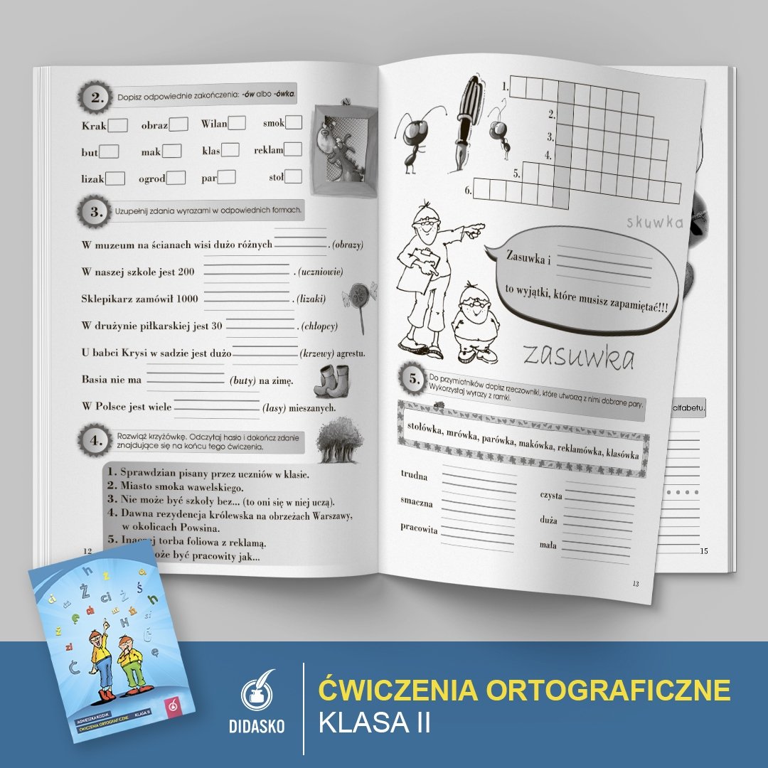 Testy Ortograficzne Dla Klasy 2 Do Wydruku didasko.com.pl