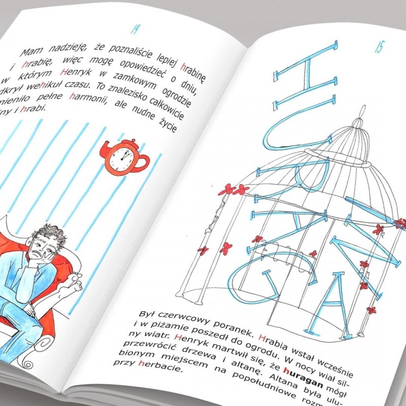 Ortografia mimochodem-O hrabinie Helenie i hrabim Henryku  z Hrubieszowa