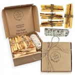 Zestaw naturalnych kadzideł Palo Santo 100g i Biała Szałwia