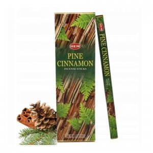 Naturalne Kadzidełka HEM Pine Cinnamon
