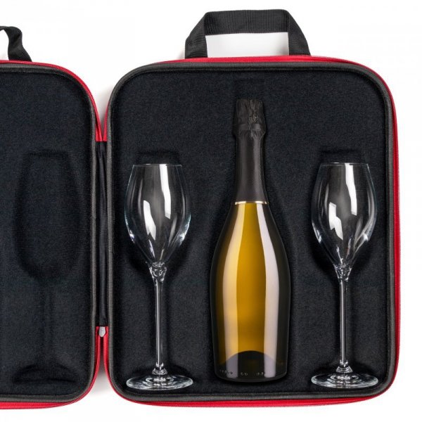 Etui na prosecco i szampana z kieliszkami diVinto dla Mamy