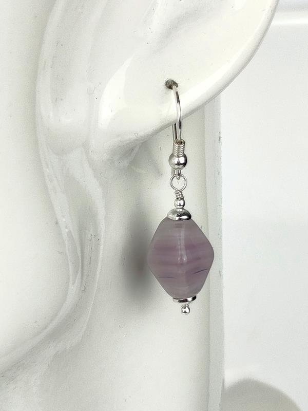 Kolczyki ze srebra z jadeitem dla kupca, bankiera, menedżera finansów