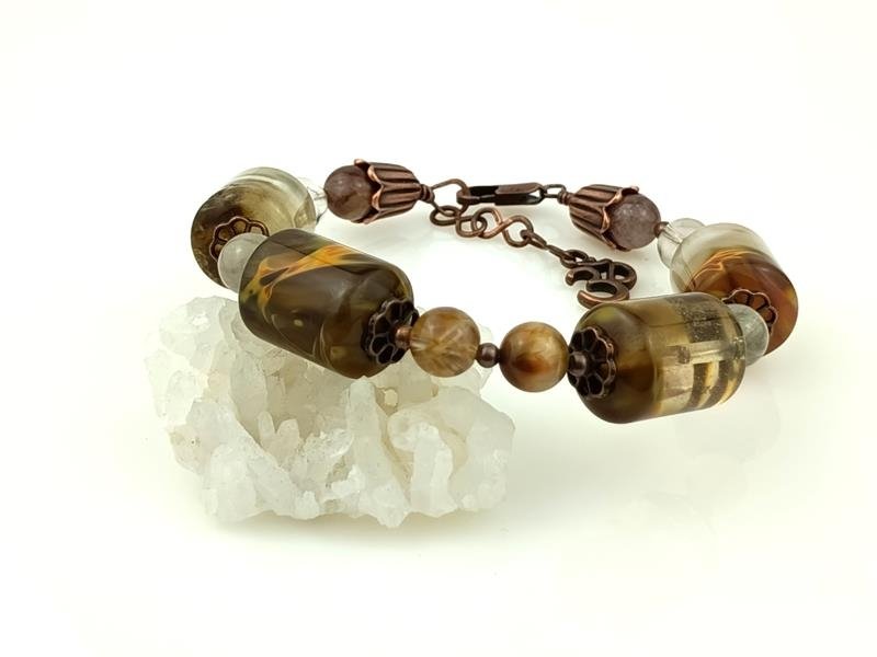 Kwarc rutylowy - bransoletka dla numerologicznej 1 i 4