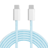 Kabel USB typu C - USB typu C 100 W 1,5 m niebieski Kruger&Matz Basic