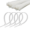 Opaska zaciskowa 4,8 mm/25 cm biała Cabletech 100szt.