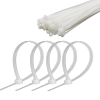 Opaska zaciskowa 4,8 mm/30 cm biała Cabletech 50szt.