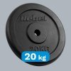 Obciążenie żeliwne 20kg, otwór 31mm, talerz klasyczny, REBEL ACTIVE