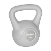 Kettlebell bitumiczny 4 kg szary  REBEL ACTIVE