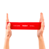 Zestaw gum do ćwiczeń lateksowy - Mini Band L, 2.3-18.2 kg, 5 gum, kolorowy,  REBEL ACTIVE