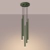 Lampa wisząca PASTELO 5P zielona oliwka