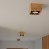 Plafon QUATRO 1 naturalne drewno