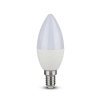 Żarówka LED V-TAC 4,8W E14 Świeczka Pilot VT-2214-N-1 RGB+4000K 320lm