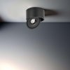 Oprawa Natynkowa Downlight V-TAC 20W Uchylna CRI90 CCT Czarna VT-2825 3000K-4000K-6400K 1408lm