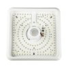 Plafon LED V-TAC SAMSUNG CHIP 12W 29x29cm Czujnik Ruchu CCT Kwadratowy Biały VT-81003 3000K-4000K-6000K 1100lm 5 Lat Gwarancji