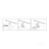Kinkiet LED LUMIREFLECT 8W 4000K czarny Kobi Design