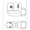 Obcinak do rur 3-22 mm BAHCO