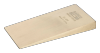 Klin nieiskrzący AL-BR 200x30x30 mm BAHCO
