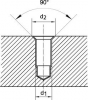 Wiertlo kret.krotk.DIN338HSS,typ N, chwyt cylindr.7,75mm GÜHRING