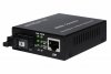 Konwerter światłowodowy WDM Ethernet 10/100/1000 Mbps RJ45/1xSC SM 9/125 (Tx 1550nm / Rx 1310nm) 20km