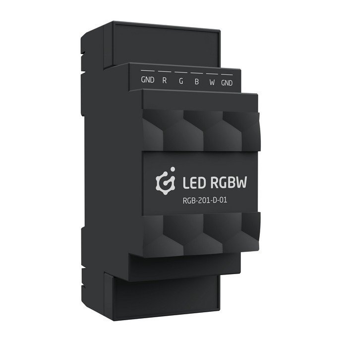 Moduł ściemniający LED RGBW Grenton / montaż na szynie DIN / TF-Bus