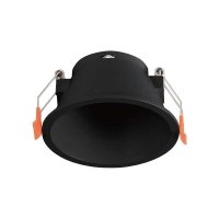 Oczko V-TAC GU10 wpuszczane głębokie okrągłe czarne VT-925 3 lata gwarancji 