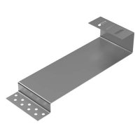 Uchwyt z blachy nierdzewnej pod karpiówkę, wydłużony 409mm (K-44-W) 