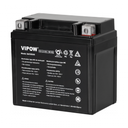 Akumulator VIPOW typ MC do motocykli 12V 5Ah