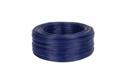 Kabel 2 x RCA-3mm niebieski