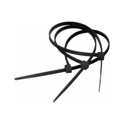 Opaska zaciskowa 2,5 mm/15 cm czarna Cabletech 100szt.
