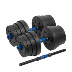 Hantle bitumiczne regulowane z łącznikiem 2x15kg REBEL ACTIVE