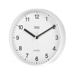 Zegar ścienny 20 cm biały