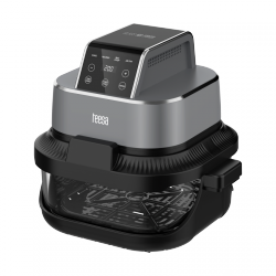 Frytkownica beztłuszczowa TEESA GLASS AIR FRYER 4L, 1,5 L, 1500W