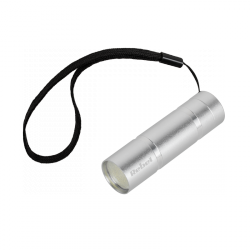 Latarka 1 W (COB) aluminiowa