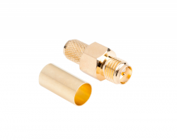 Gniazdo męskie SMA-RP H155 (pin męski) zacisk. zł