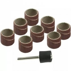 Taśma szlifierska 12.7mm,K60,K120, zestaw 9szt