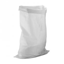 Worek budowlany PP, 80L 50x85 cm, 65g/m2, biały