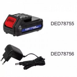 Akumulator 12V 1,5Ah, do DED7875, karton