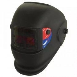 Przyłbica spawalnicza czarna, wizjer: 95x36mm
