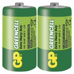 GP Bateria cynkowa GREENCELL C (R14) 2SH