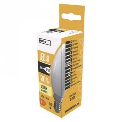 Żarówka LED Basic świeczka / E14 / 6 W (42 W) / 510 lm / ciepła biel