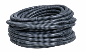 Rura karbowana typ 320N, 32/25mm, bez pilota, odporna na UV, samogasnąca, ciemnoszara, 50mb, 6110-50P, Pawbol