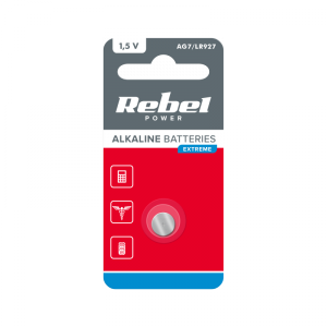 Bateria REBEL EXTREME AG7  1szt/blist.