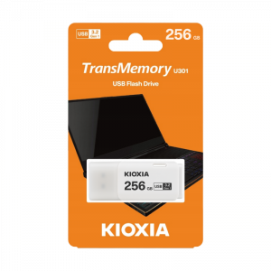Pendrive Kioxia Hayabusa USB 3.2 256GB pomarańczowy 