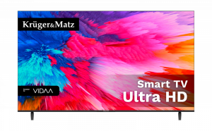 Telewizor Kruger&Matz 65 UHD smart DVB-T2/S2 H.265 Hevc