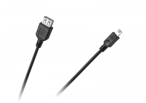 Kabel USB gniazdo A - wtyk mini USB 5pin