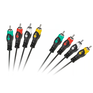 Kabel 4RCA-4RCA 3m Cabletech economic