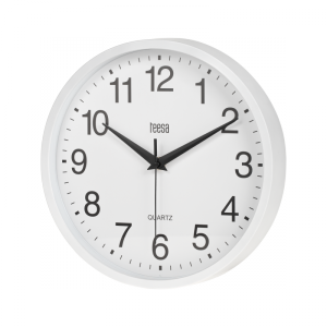Zegar ścienny 25 cm biały