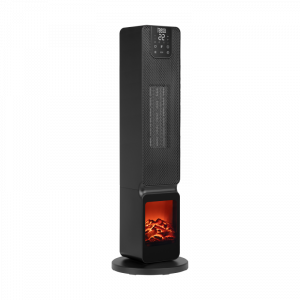 Terrmowentylator kolumnowy PTC Teesa z imitacją kominka (800/2000W)